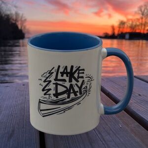 New Lake Day Ceramic Mug
